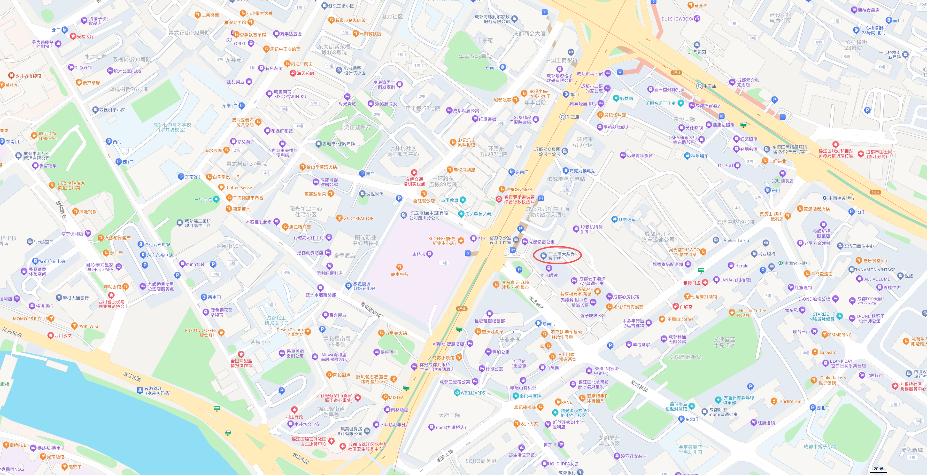 成都分部地图